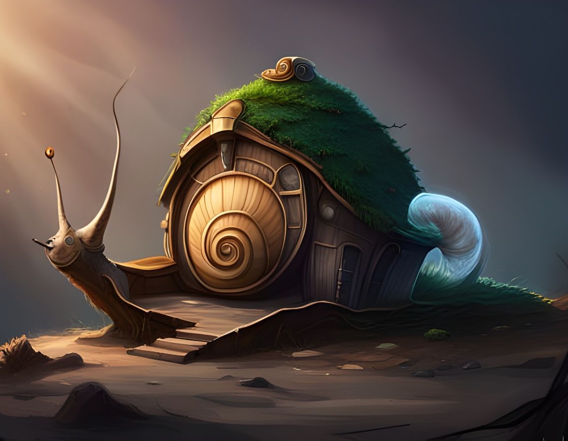 Snail House  by @Lucy