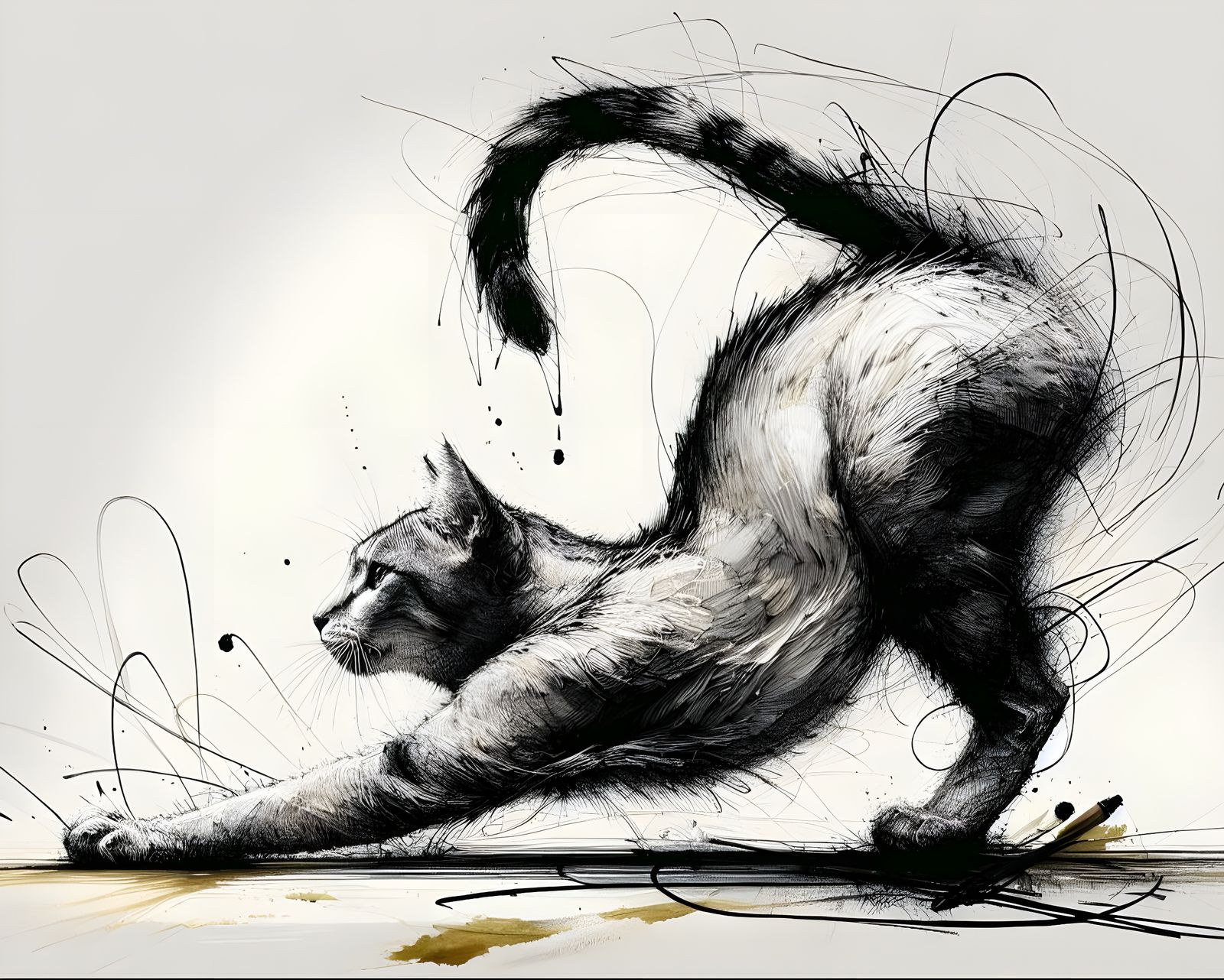 Morning Stretch   by @Floe Joe 