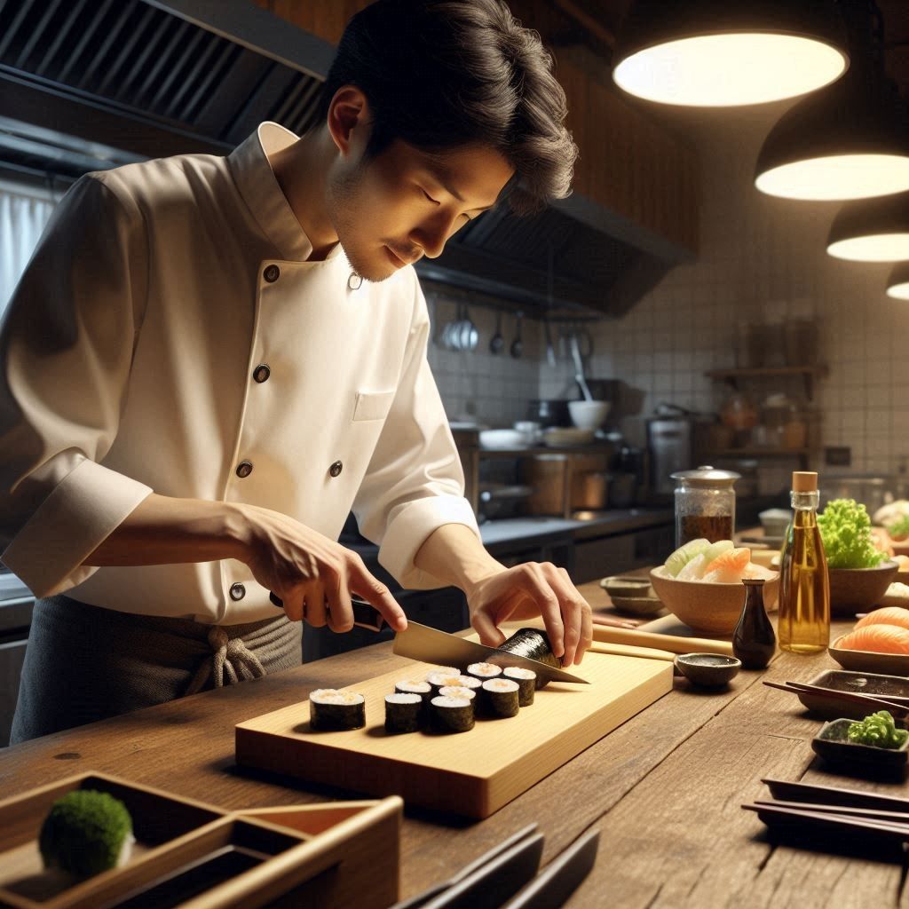 Sushi chef 🍣 🥢🍙