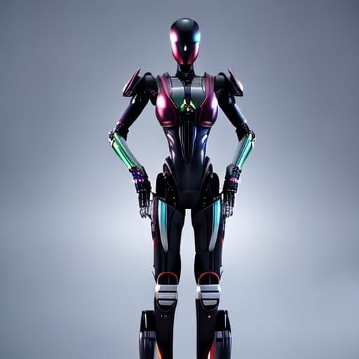 High-advanced technology personal humanized female robot
wit...