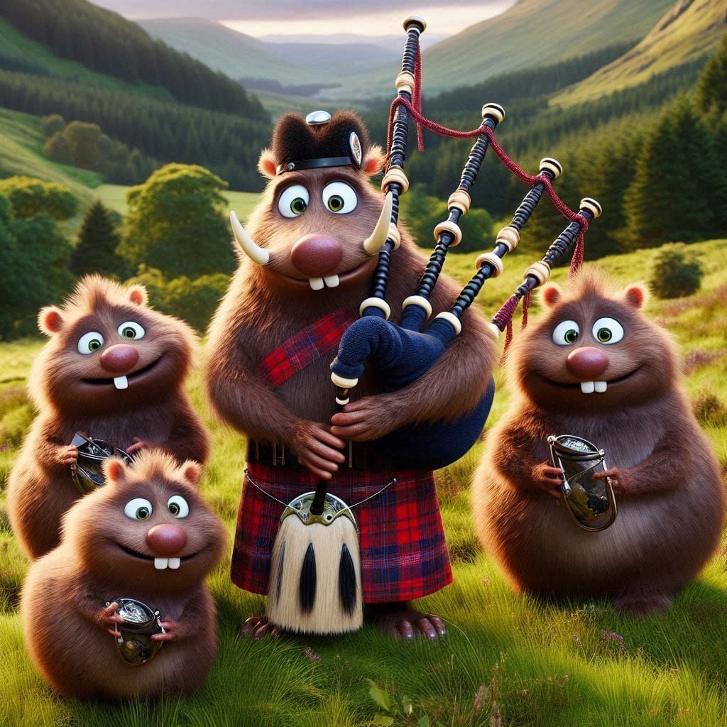 Haggis Family Portrait