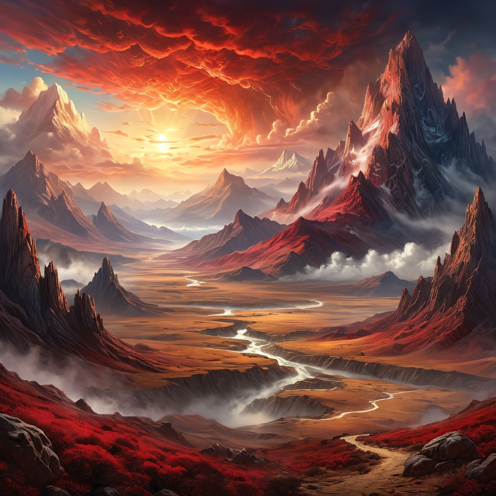 Red Sunset