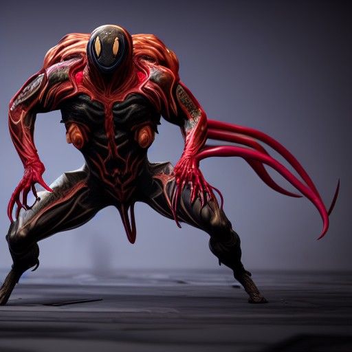 Venom Trigon SamusAran Yoshimitsu Lobo portrait Cinema 4D fi...