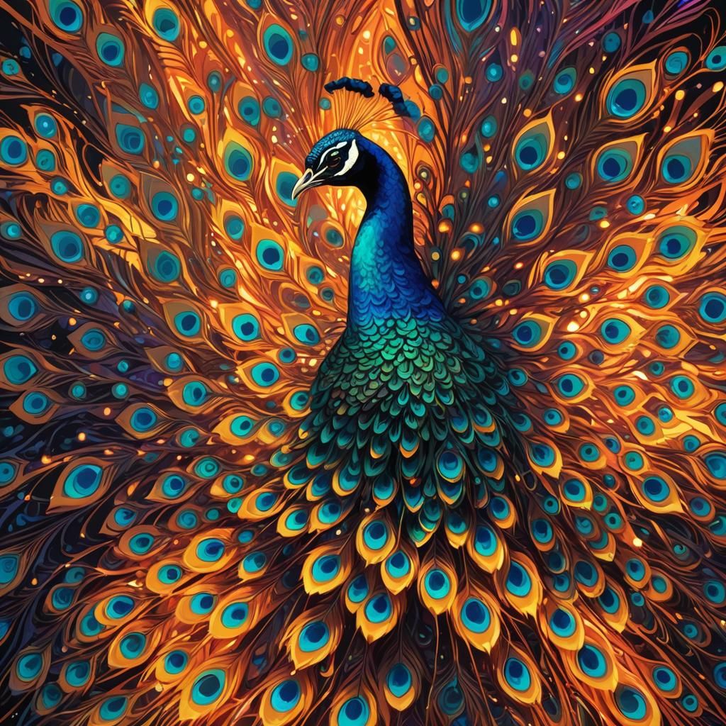 Peacock's Dawn