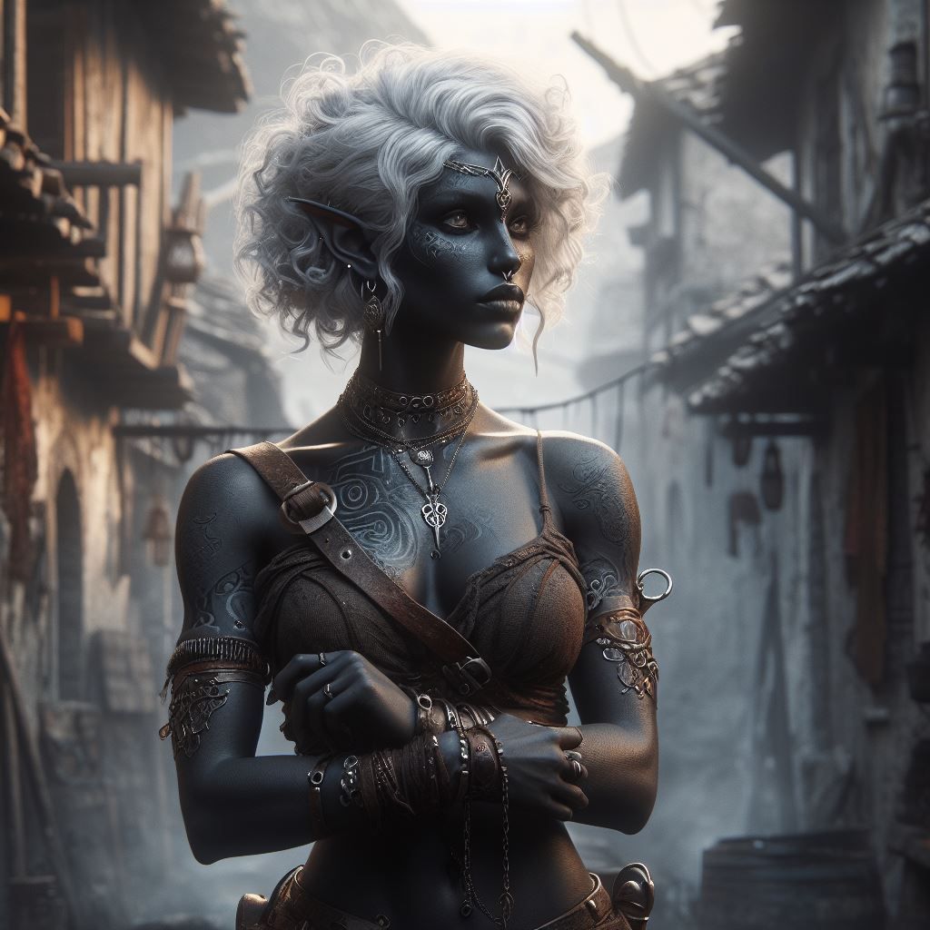 Drow woman