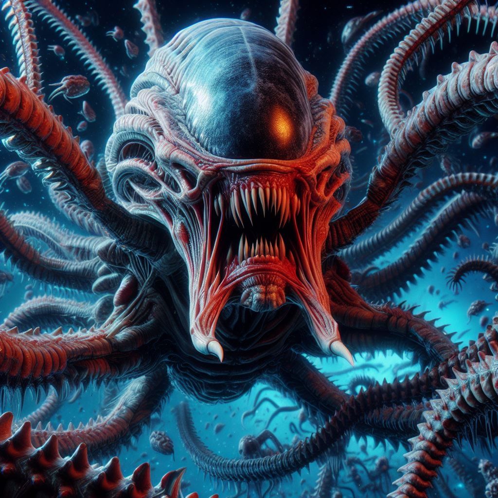 Evil Alien parasite 5