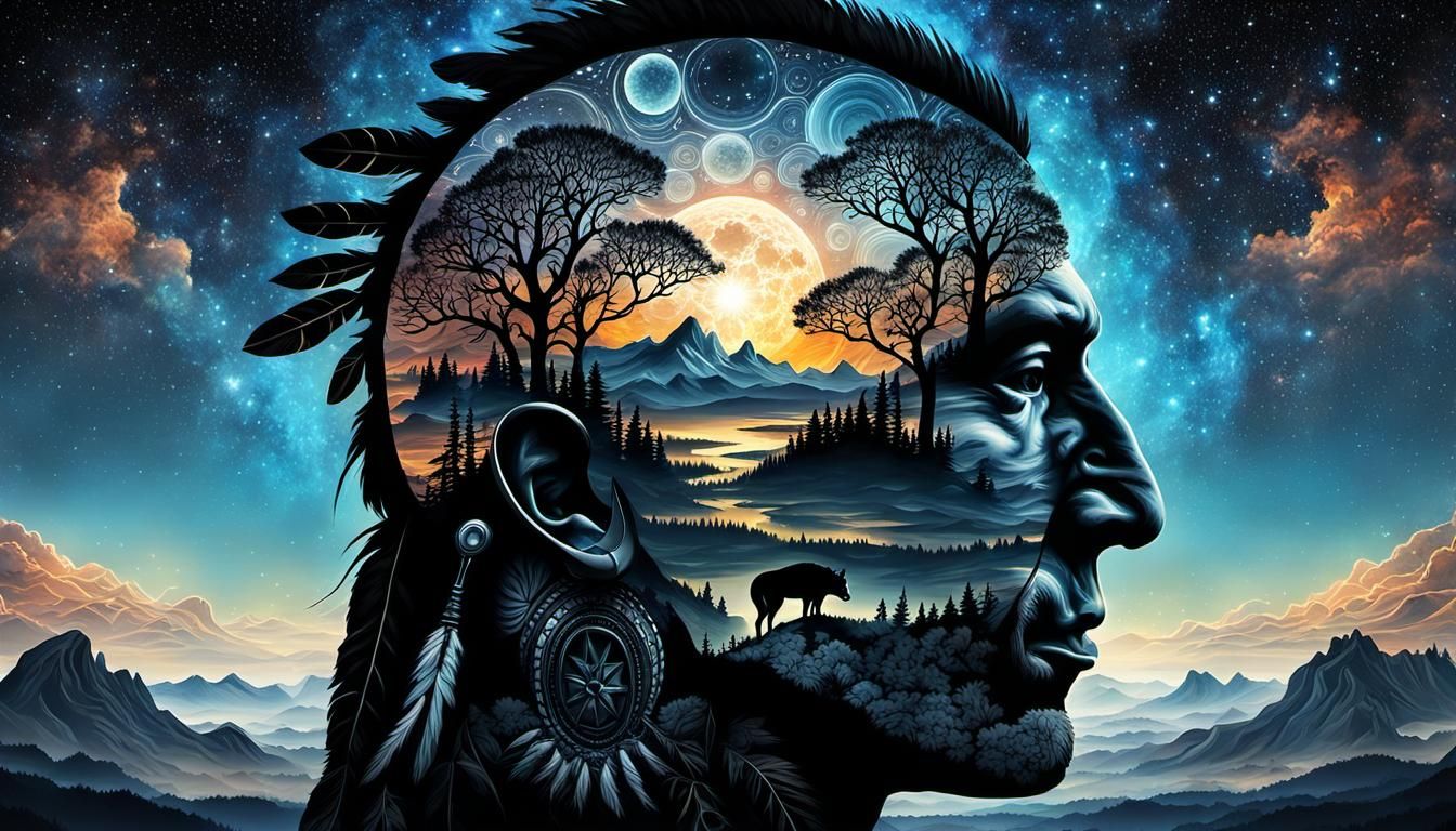 Native Dreams  by @EvanJade Art
