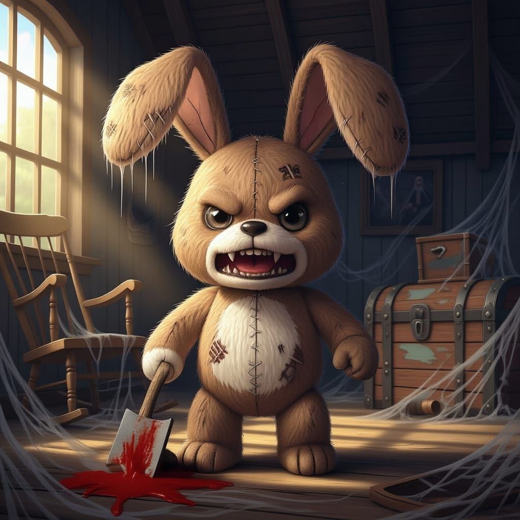 Somebunny's been bad...