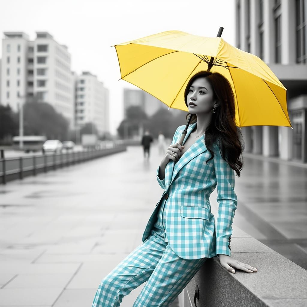 Under my umbrella   by @Cristina Novak