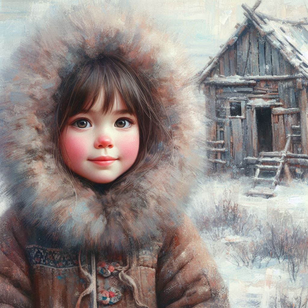 Eskimo Child Dreams  by @Uwork