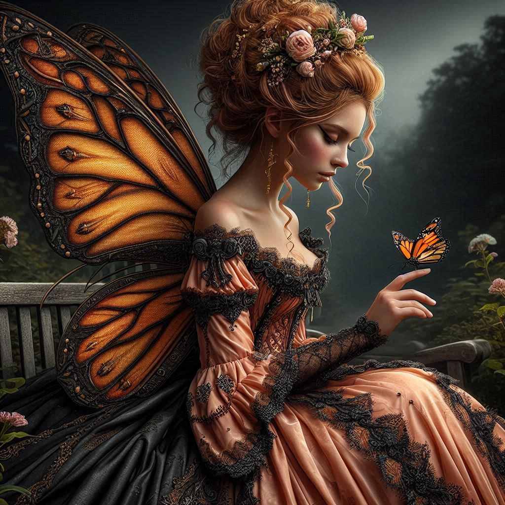 Monarch Butterfly Fae