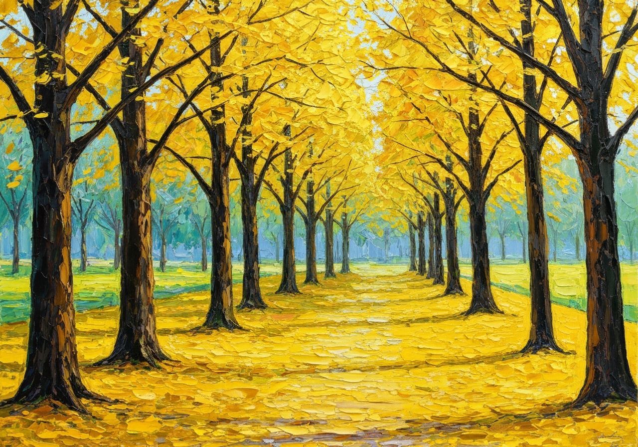 add flamingo to the autumn path - Start Image 1