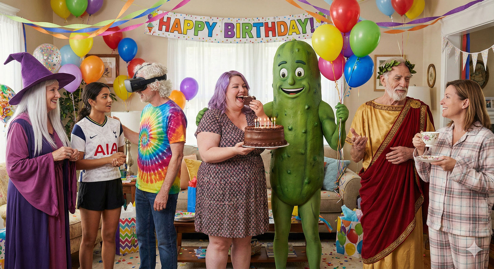 Birthday party for HisBride