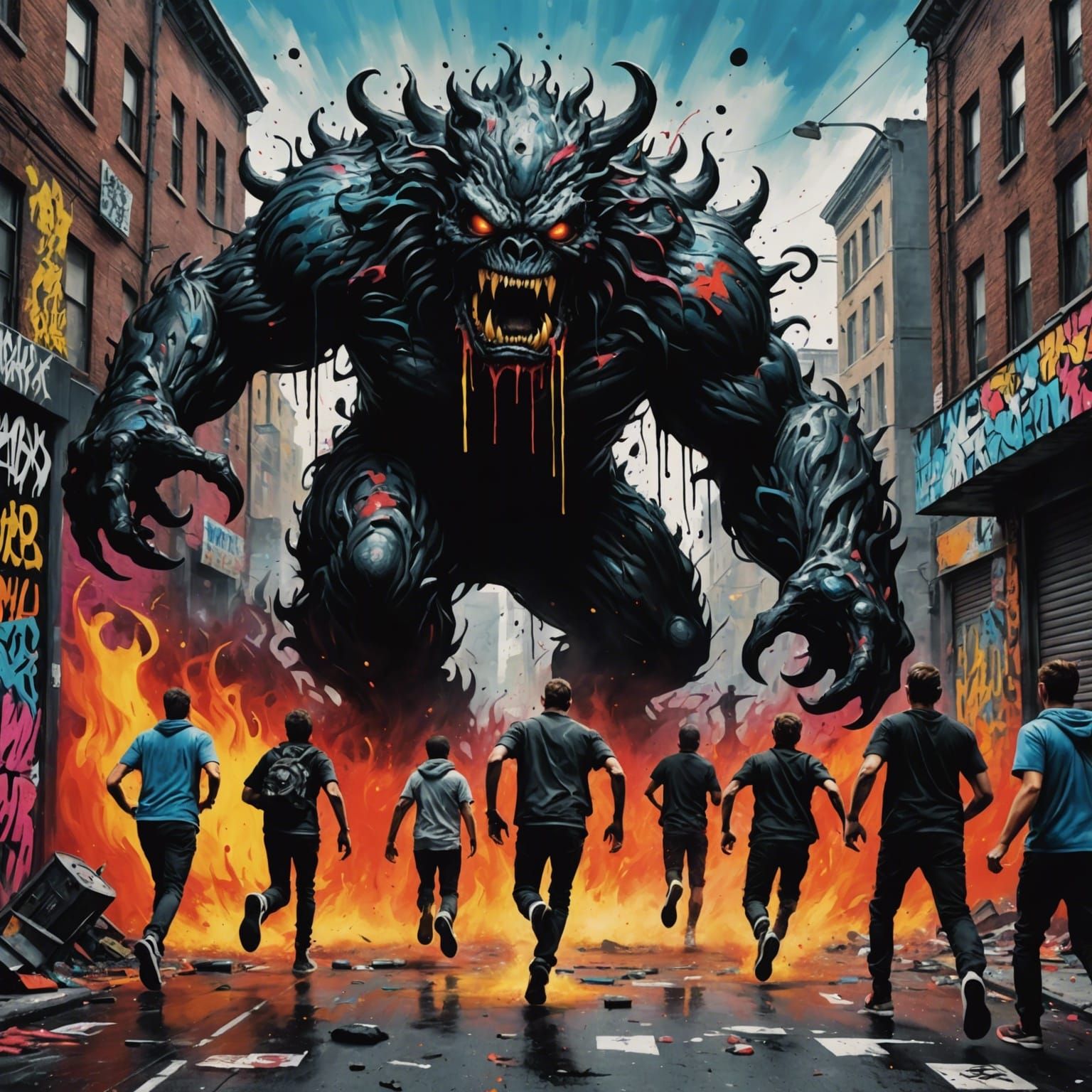 Chaos  by @Alfred Stephens