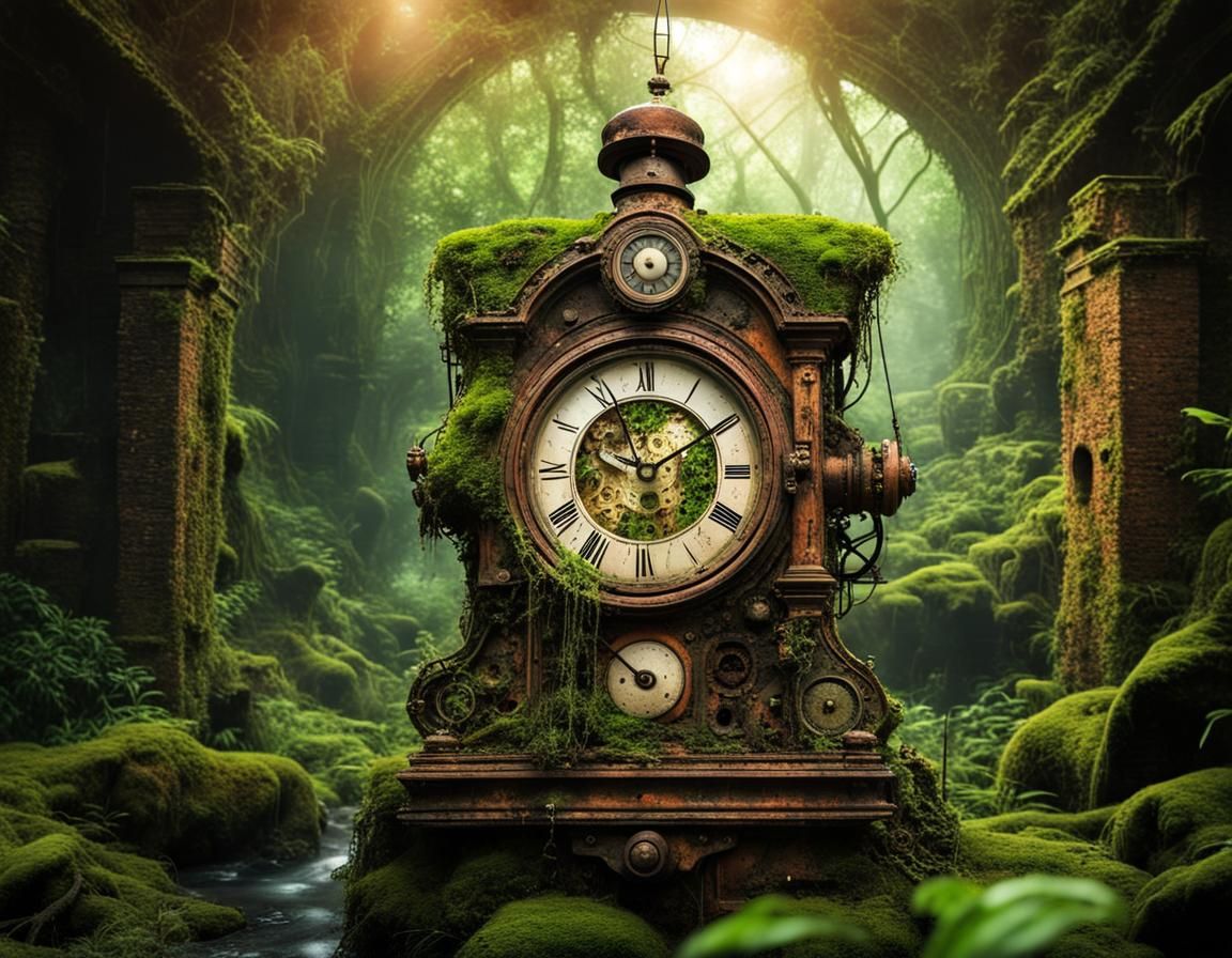 A 2000 BC Technology - Clock  by @Samten