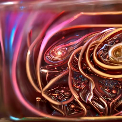 Swirls of gold
