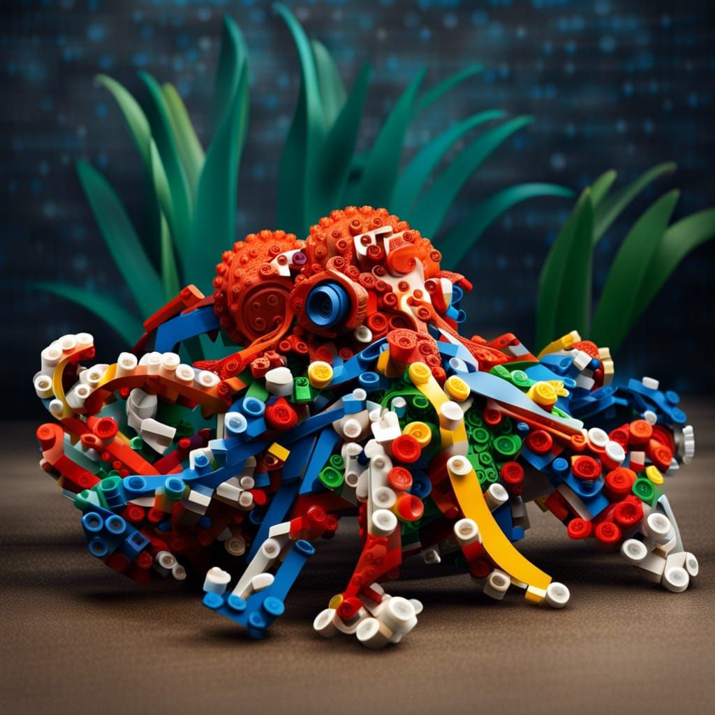 Lego octopus best sale