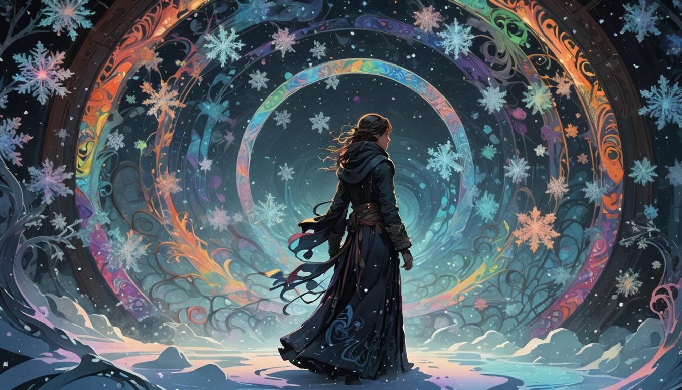 Winter Princess - The Church in the Alps - 04