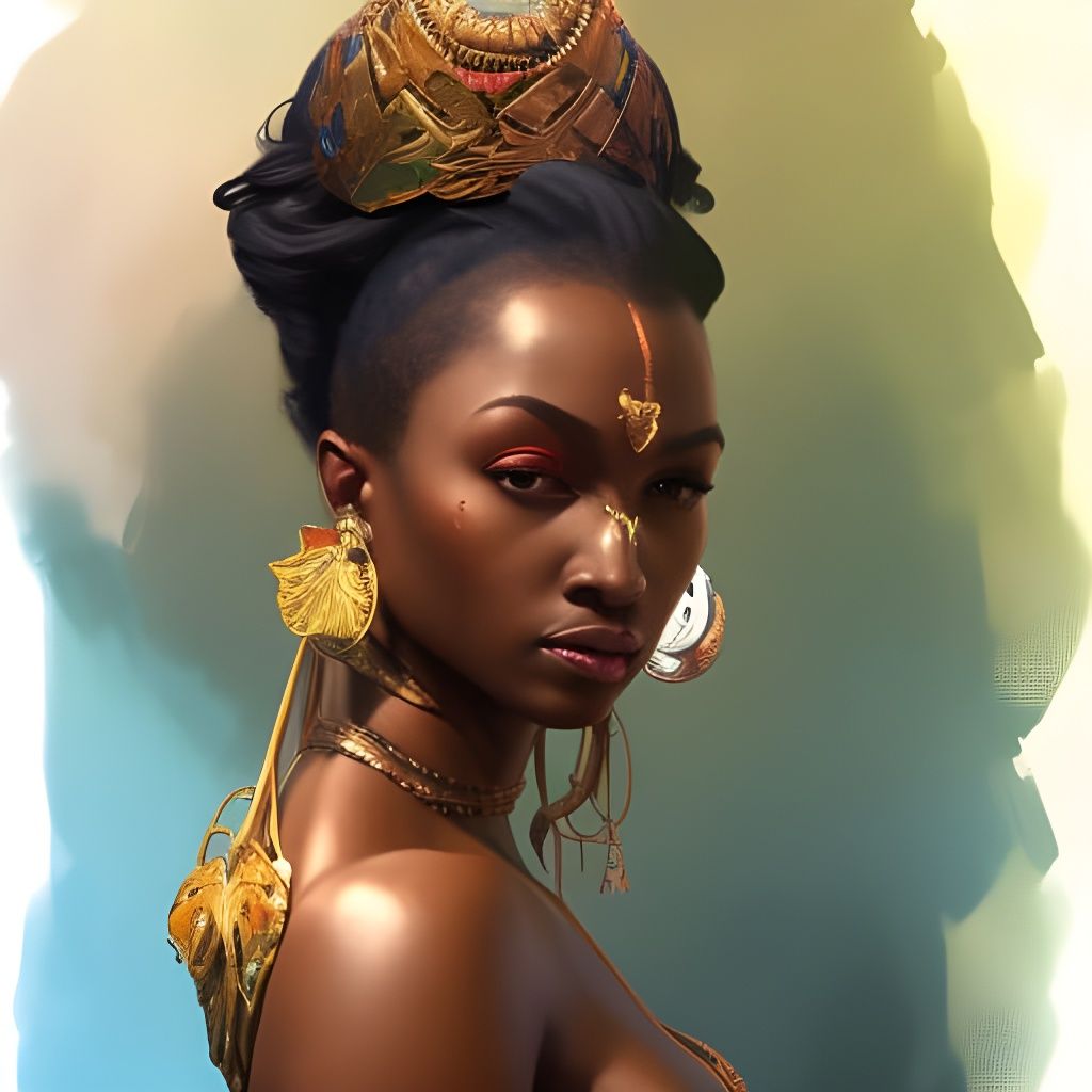 african queen - AI Generated Artwork - NightCafe Creator