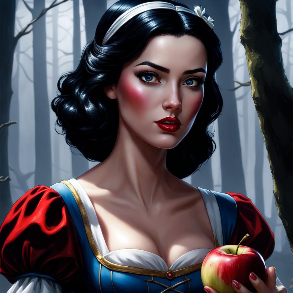 Snow White - AI Generated Artwork - NightCafe Creator