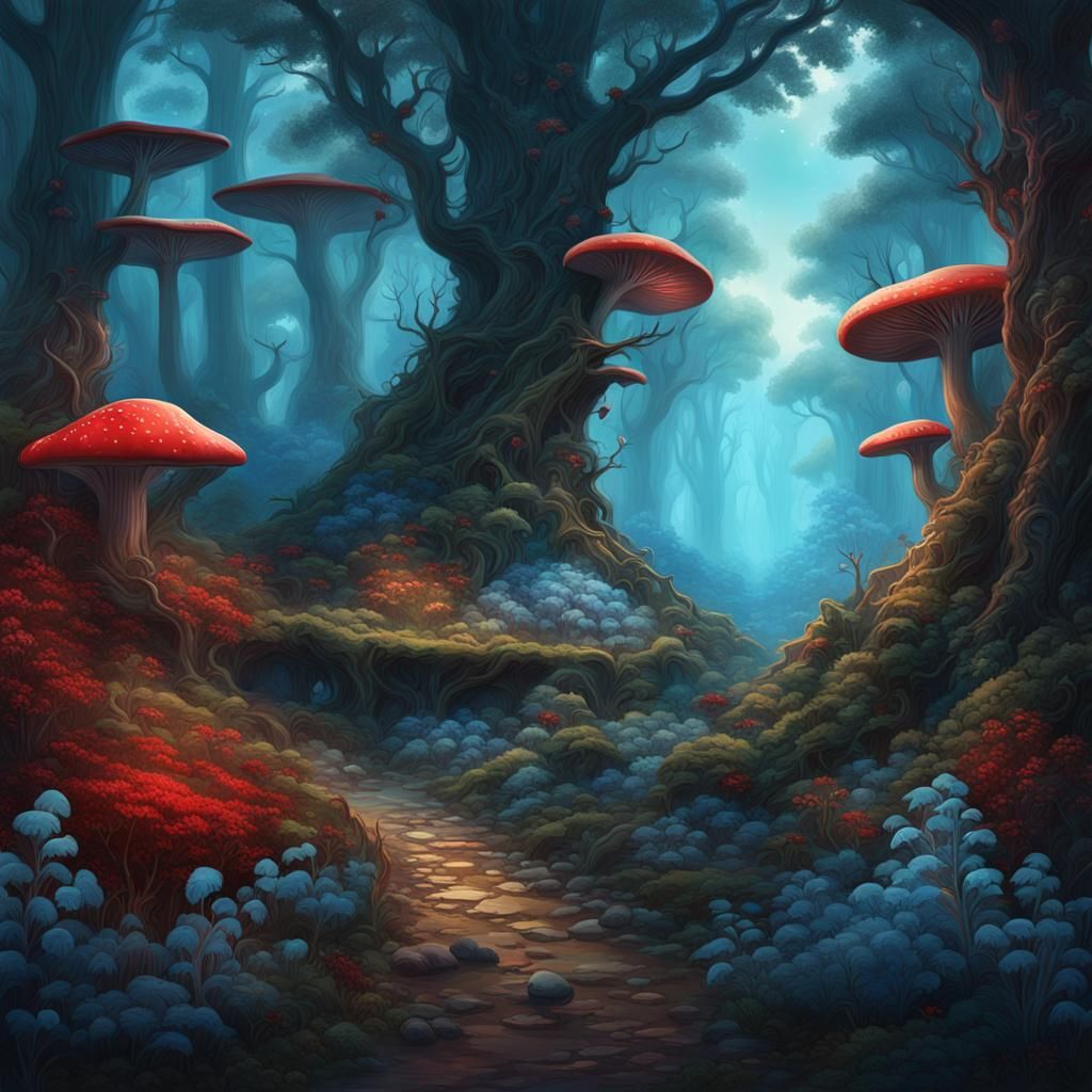 Fantasy landscape  by @Saad S Khalis