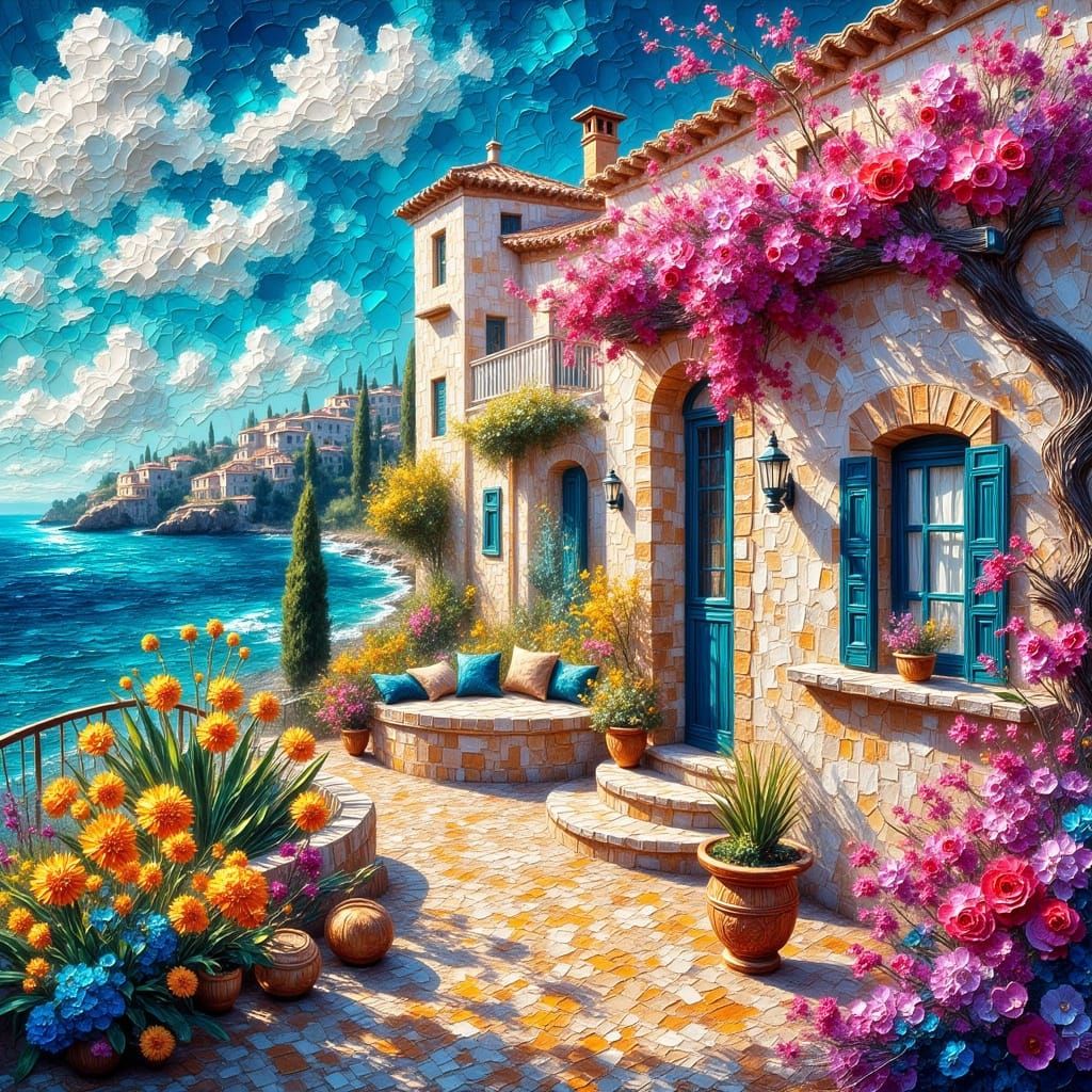 Mediterranean Spanish Villa  by @Mayhem