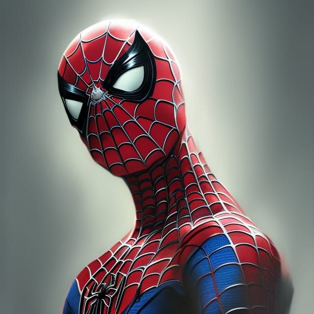 Spiderman, Potrait - AI Generated Artwork - NightCafe Creator