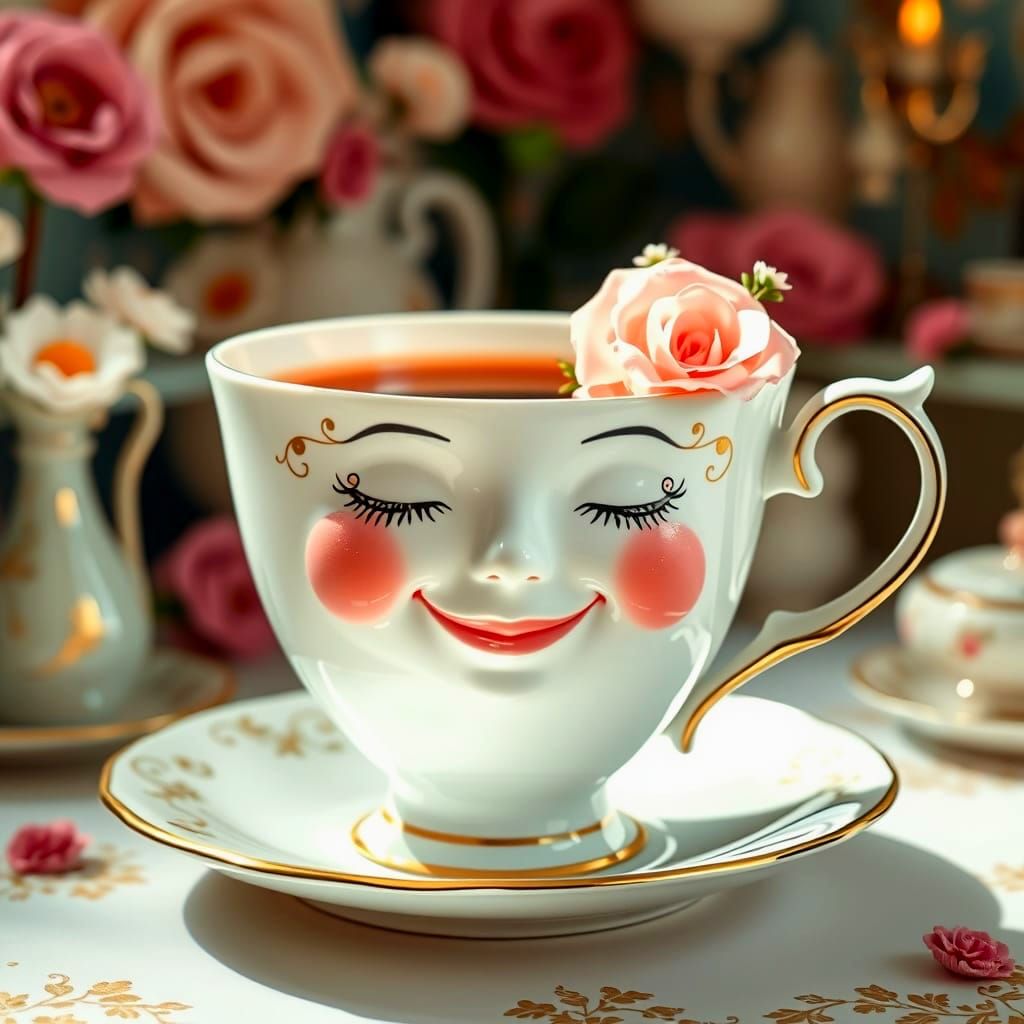 Sipping Serenity  by @Angorartist