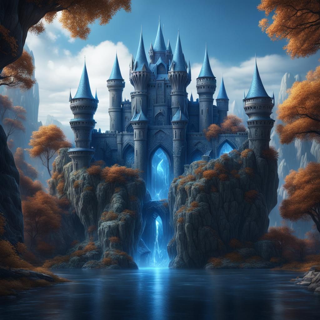 blue diamond castle