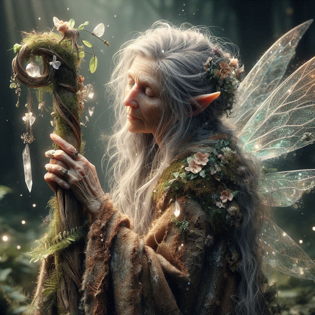 Old Shepherdess Fairy