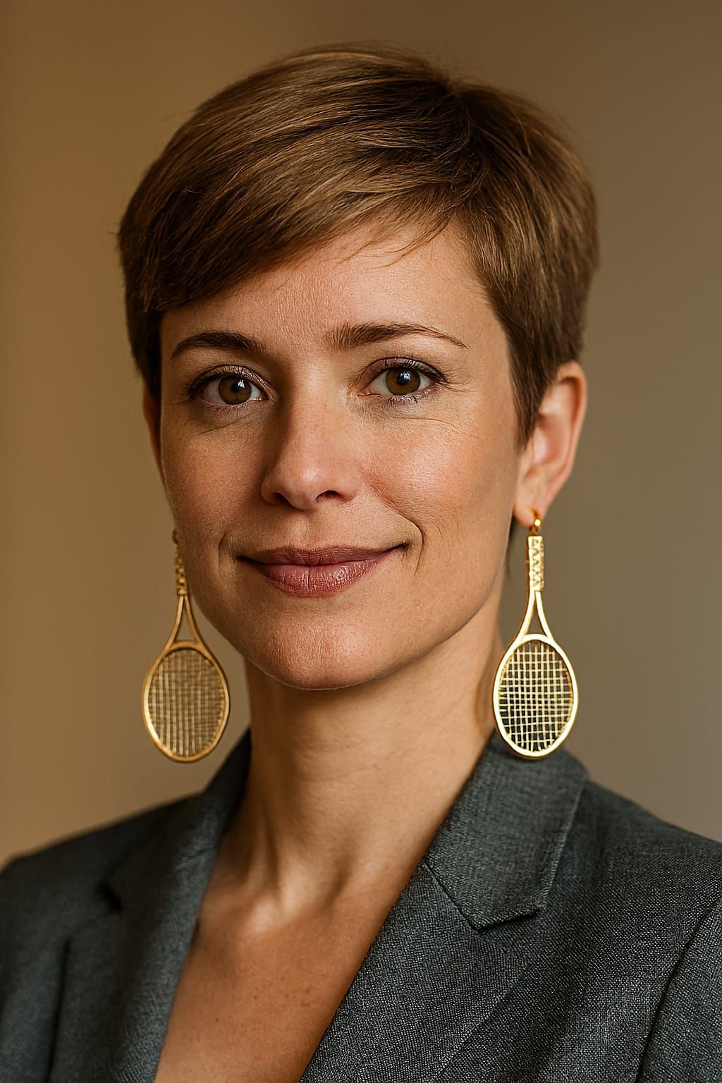 Racket Earring (s) (4) (overturned)