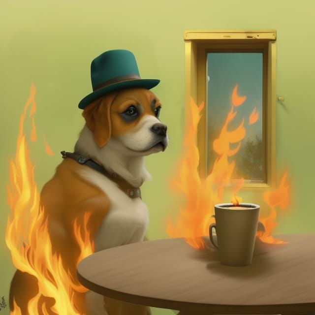 "This is fine"   by @Lucas