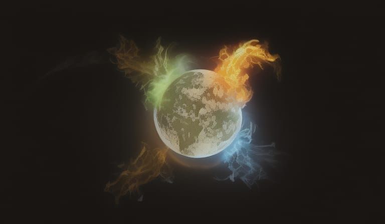 The moon of 4 elements