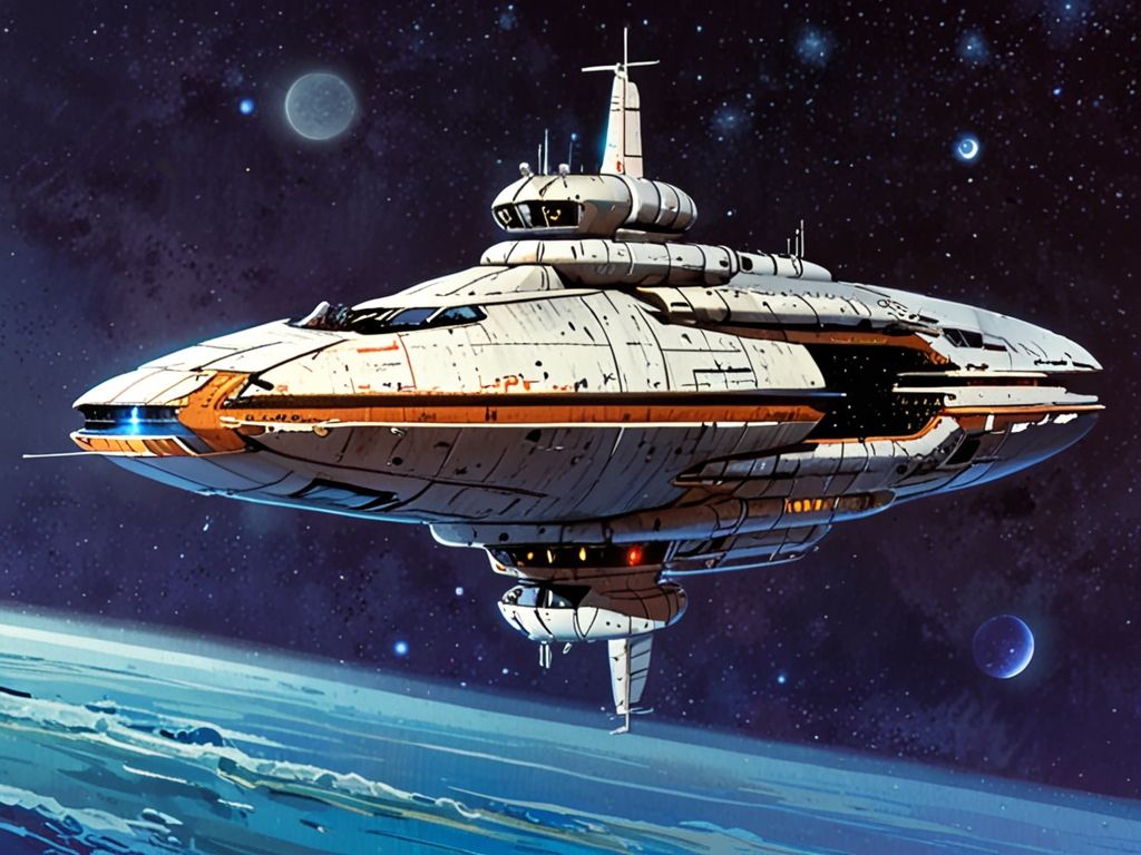 Opulence V. Turist type spaceship.