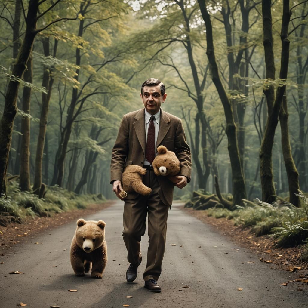 Mr. Bean with your bear