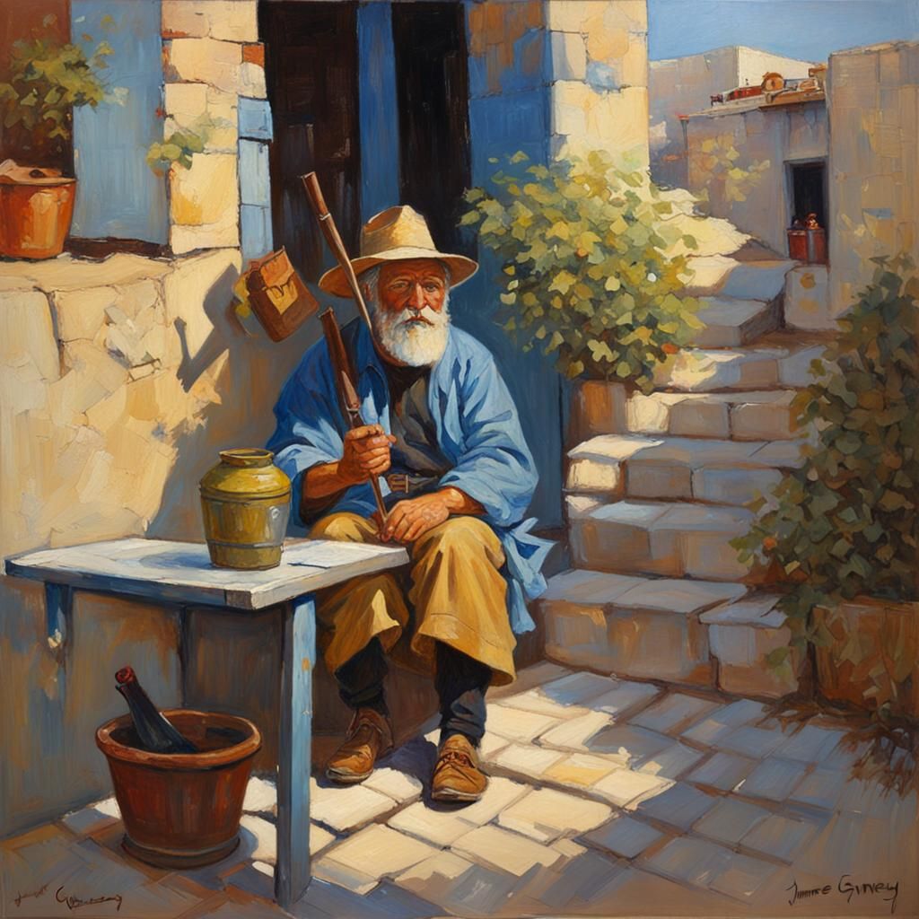 Evocative Oil Painting Captures a Feeling of Fear