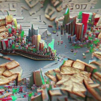 a year of new york on toast 8K 3D