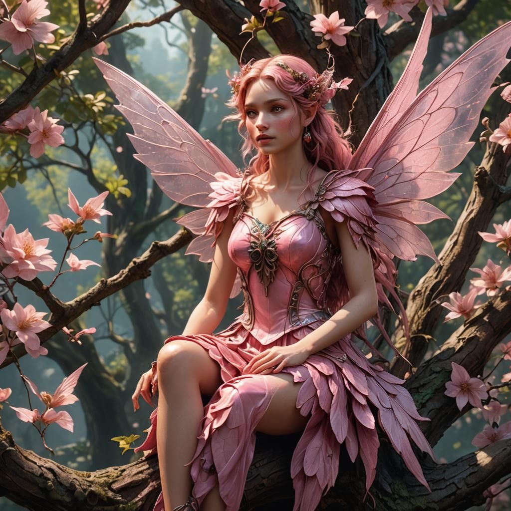 Pink fairy