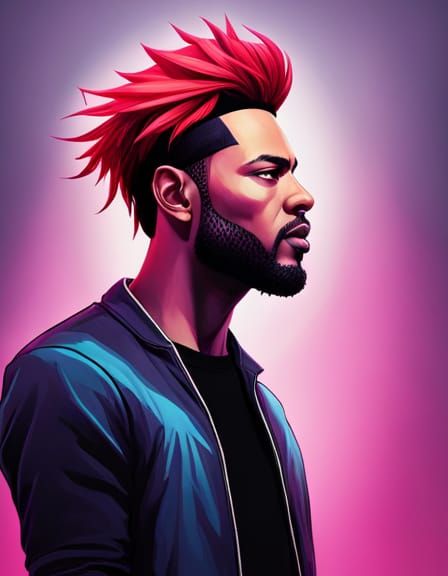 ((rapper)) - AI Generated Artwork - NightCafe Creator