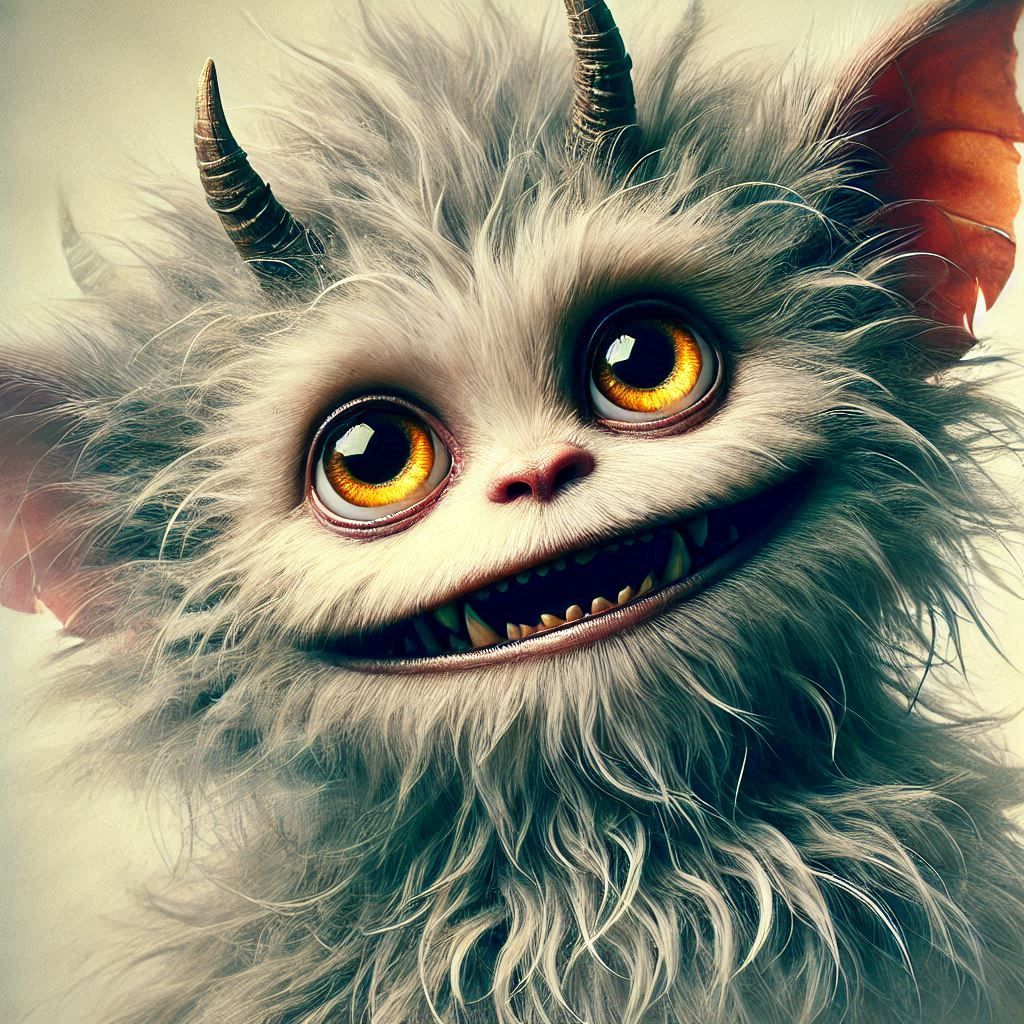 adorable fairy-tale fantasy creature portrait..