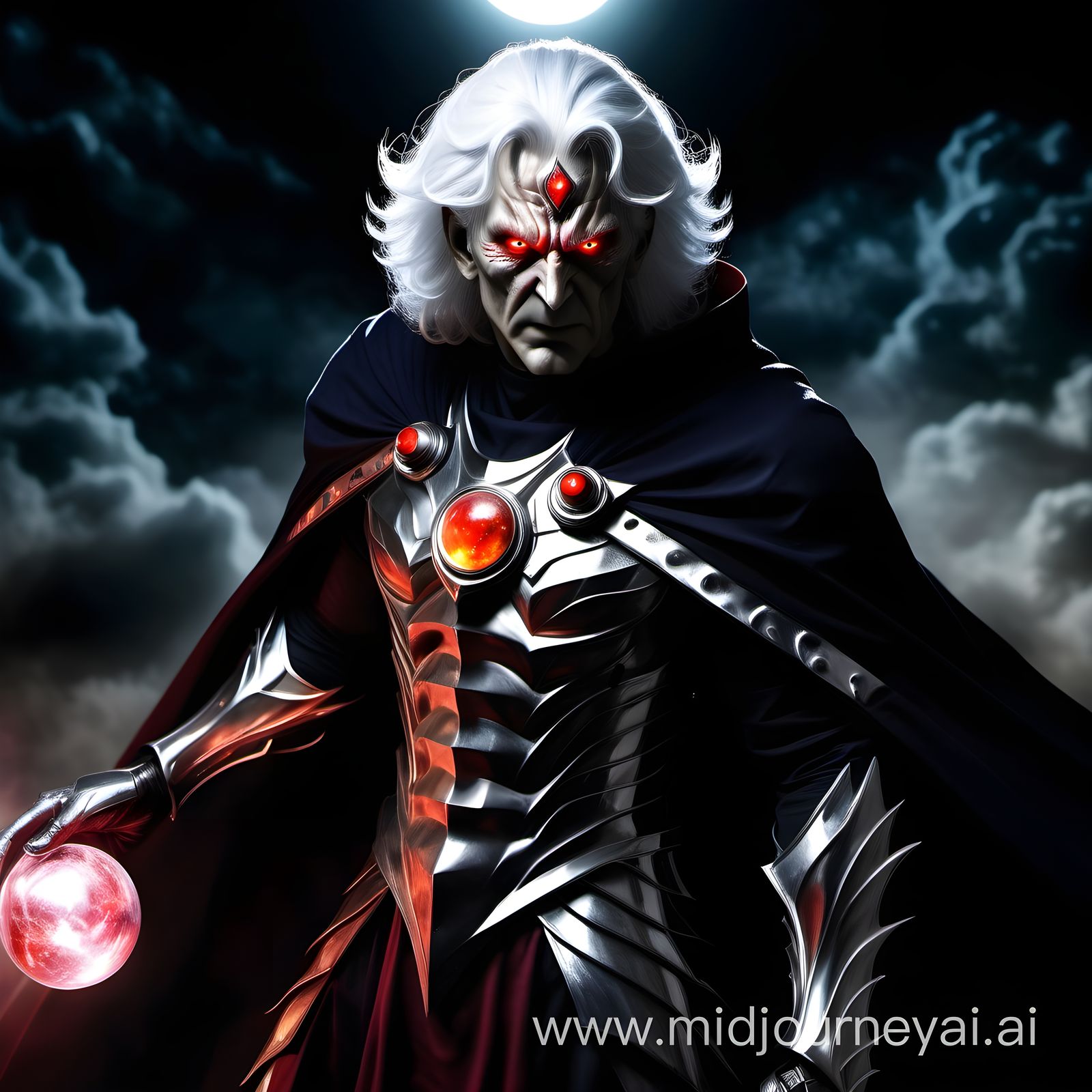 Very scary and insanely evil ai creations of male villain characters