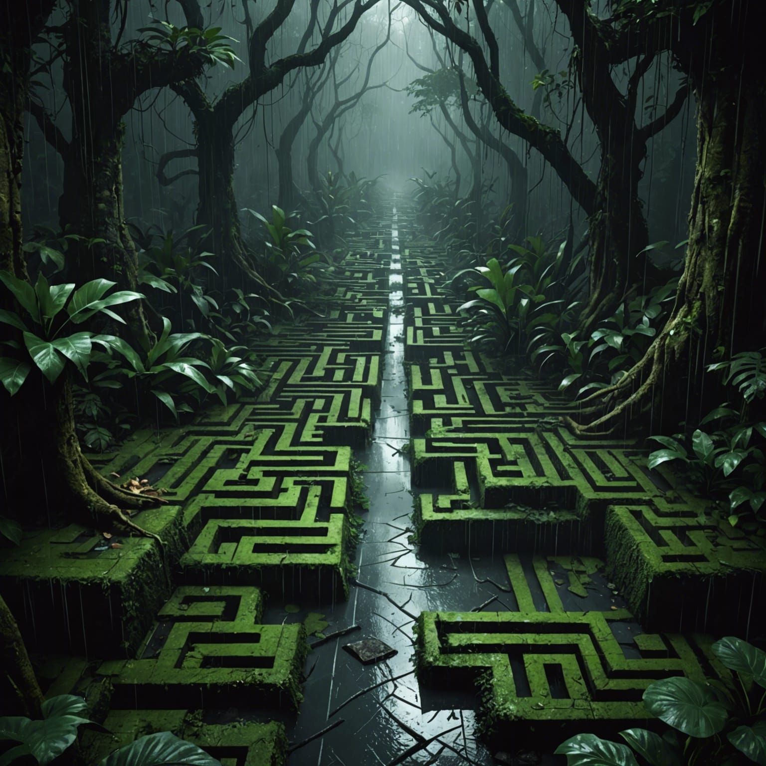 The Jungle  by @wlepy