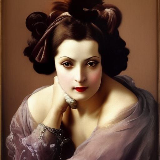 1920s glamour queen