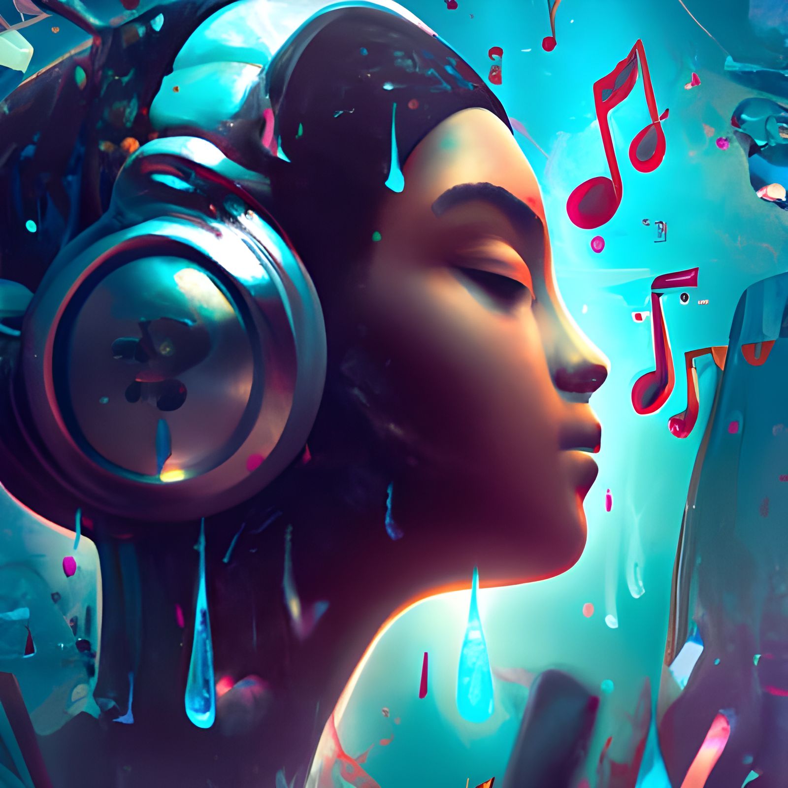 Lost in the music - AI Generated Artwork - NightCafe Creator