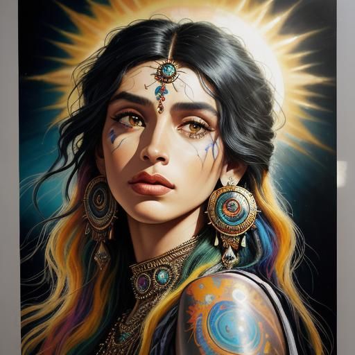 A natural north Indian girl in University. - AI Generated Artwork -  NightCafe Creator