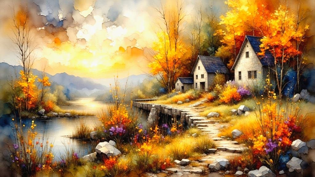  gloaming in the Fall  by @Solfreedom