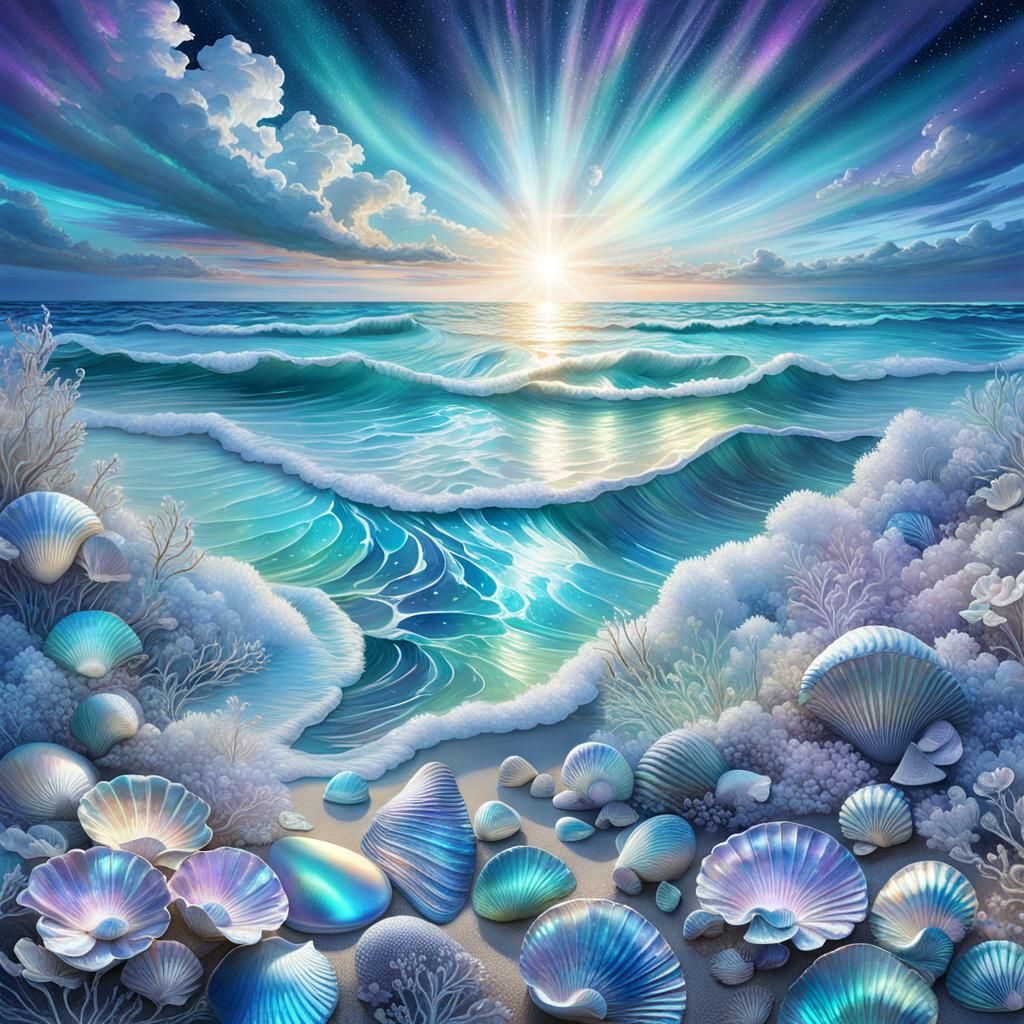 "We dream in colors borrowed from the sea" - Unknown   by @Asmodina_Devruhadabra