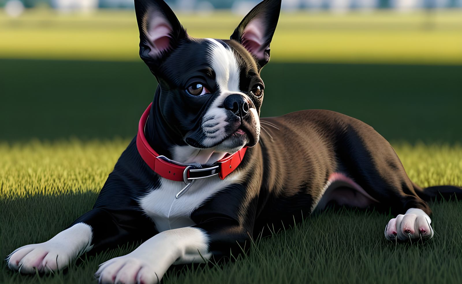 Boston Terrier - AI Generated Artwork - NightCafe Creator