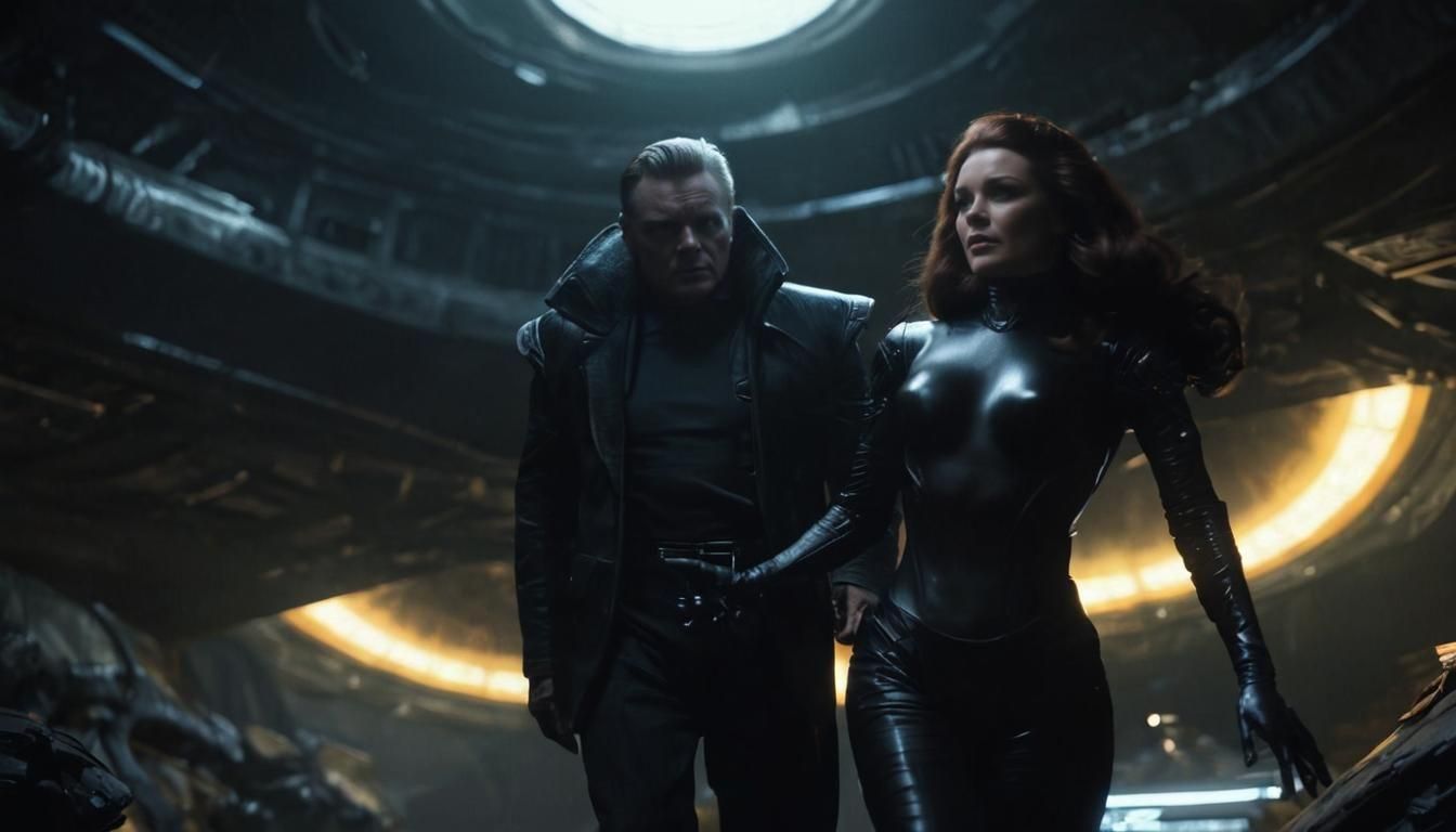 Diana Rigg and James Cagney as exploited and betrayed Replicants Detective Emma Peel and public enemy Tom Powers have to battle xenomorphes in an inhospital to human life mining planet.