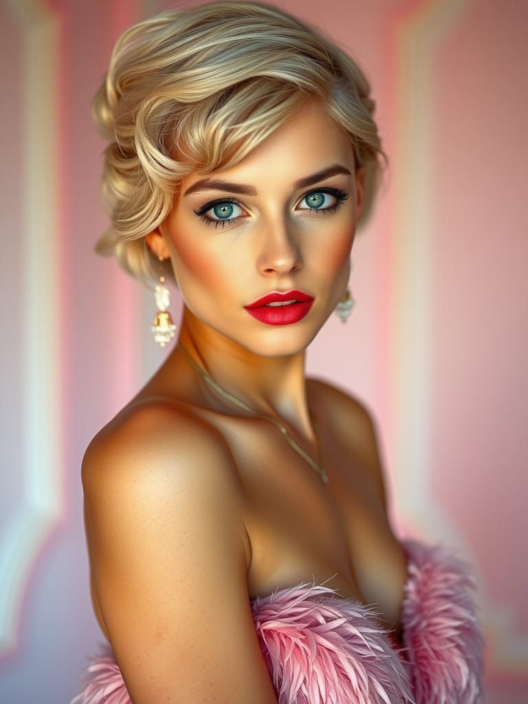 A 1920s Fashion Model